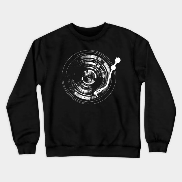 Vinyl Crewneck Sweatshirt by clingcling